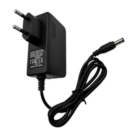 Adaptateur secteur 12V 1A 12W AC DC avec prise EU et connecteur DC 5.5x2.5mm pour bande LED