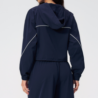 Veste de sport pour femme, protection UV, séchage rapide, extensible dans quatre sens, évacuation de l'humidité, sensation de fraîcheur, à capuche, protection solaire