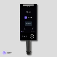 Feocey FCV4905 Système de présence d'horloge AI Terminal intelligent Vision nocturne Reconnaissance faciale Contrôle d'accès biométrique