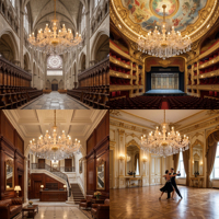 Grand lustre classique en cristal, luminaire de plafond de luxe Maria Theresa, lampe en cristal doré pour grand hall, hall d'hôtel, villa, intérieur