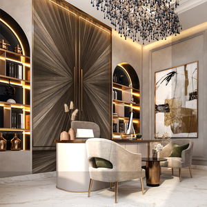 <span class=keywords><strong>Estante</strong></span> de libros de almacenamiento pequeño y alto de pared de <span class=keywords><strong>madera</strong></span> maciza <span class=keywords><strong>para</strong></span> el hogar único, estantería de aluminio inoxidable con sumador, estantería de 3 niveles con puertas - Product Image 3