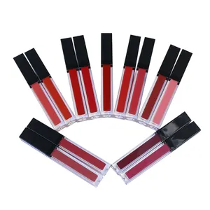 Custom Waterproof Long Lasting Lipstick Private Label Lipstick Makeup Nude Matte Liquid Lipstick