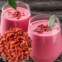 Baies de Goji Sucrées Séchées Biologiques de Qualité Supérieure Grade B du Ningxia, Vente en Gros, Faible Teneur en Sucre, Collation Saine