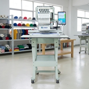 Máquinas de Bordar Computarizadas Automáticas Nuevas y Usadas para Prendas de Vestir, Gorras, Camisetas, de Una Cabeza y 12 Agujas, Máquina de Bordar Plana Computarizada - Product Image 1