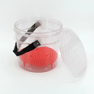 Seau de lavage de voiture transparent de 15 L avec couvercle <span class=keywords><strong>et</strong></span> poignée pour le detailing automobile - Product Image 1