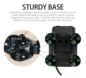 Pompe submersible réglable 528 GPH pour <span class=keywords><strong>aquarium</strong></span>, bassin à poissons, cascade, fontaine submersible pour <span class=keywords><strong>aquarium</strong></span> - Product Image 5