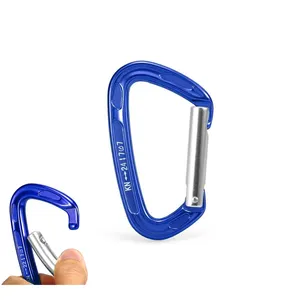 24KN quickdraw carabiner ce עם ישר שער