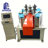 Machine de pliage automatique CNC hydraulique pour profilés en acier inoxydable et en aluminium |   Cintreuse de tubes à 3 rouleaux pour tuyaux ronds/carrés