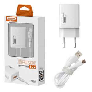 Vente en gros Chargeur mural <span class=keywords><strong>USB</strong></span> 5V1.2A Cargadores Para Celulares EU/US Chargeur et adaptateurs de téléphone Câble Micro V8 OEM/ODM pour téléphones portables - Product Image 2