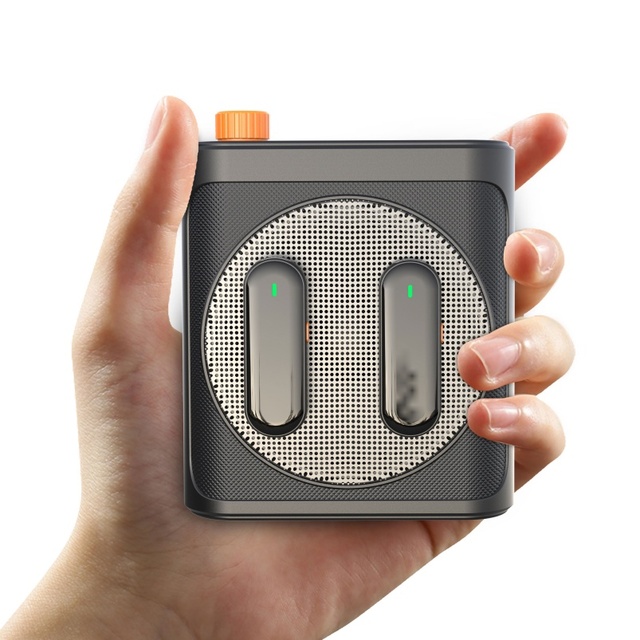 Wearable Wireless Speaker Portable Megaphone Teaching Tour Guide Speaker Player Loudspeaker
