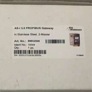 全新原装Bihl + Wiedemann BWU2546不锈钢ASi-3 PROFIBUS网关，2个ASi-3主机 - Product Image 6