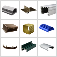 Dissipateur thermique en profilé d'aluminium rainuré, bloc de refroidissement en aluminium auto-adhésif pour appareils électroniques, processeur, amplificateur de puissance