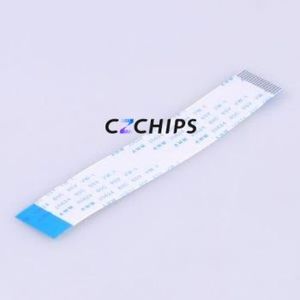 KH-FFC-V1.0-17P-100MM FFC Cable (Flexible Flat Cable) P=1mm Connector 17P 1mm 0.3mm Reverse - Product Image 1