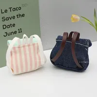 Sac à dos de poupée pour tenue Coordination Accessoires de jouets Mini sacs à dos unisexes Sac pour labubu