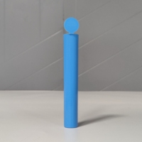 Tubes en plastique PP à ouverture facile, emballage de tubes POP TOP, CR 116 mm 98 mm, tube à ouverture facile avec couvercle à sécurité enfant