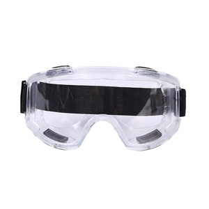 Gafas de Seguridad de Marco Completo, Lentes Transparentes Antivaho, Protección para Obras de Construcción, Material de Goma - Product Image 1