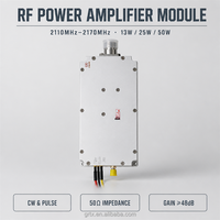 Module amplificateur de puissance RF LTE GUORESOUN 2110MHz-2170MHz personnalisable 13W 25W 50W, amplificateur de signal pulsé CW, gain 48dB, SMA 50 Ohm
