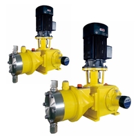 Pompa Dosis Metering Diafragma Hidrolik Presisi Tinggi 45 Lph hingga 1600 Lph untuk Tekanan Tinggi dan Suhu Tinggi Dari China CNP