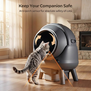 Hot New Automatic Cat <b>Litter</b> <b>Box</b> Generation Safety Anti-Pinch Smart Cat Toilet Intelligent Self Cleaning <b>Litter</b> <b>Box</b> for Cats - Product Image 3
