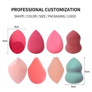 Oeufs de beauté multicolores Éponge de beauté extra large sans latex Éponge de maquillage ultra douce sans latex pour fond de teint liquide - Product Image 5