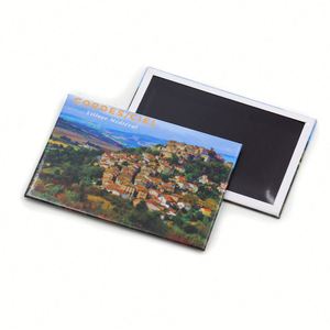 Free Sample Tin France Souvenir Custom Logo Home Refrigerator Magnet - Product Image 4