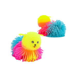2025 Children's Toys Small Hedgehog Puffer <b>Ball</b> Flash Soft Rubber Vent Baby <b>Squeezing</b> Toy - Product Image 5