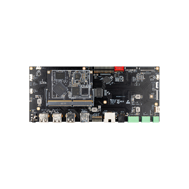 RK3566 0.8TOPS NPC SOM+Carrier Board Android Linux RJ45 USB C USB a WIFI 6 BT5.0 RockChip Module Board
