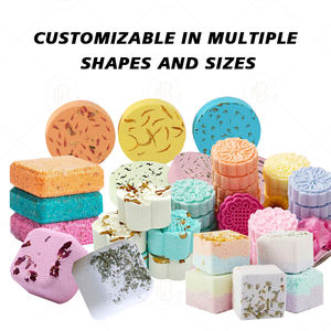 Tablettes de douche effervescentes 100 % naturelles, végétaliennes, écologiques et colorées, aromathérapie relaxante, hydratante, anti-stress, à l'eucalyptus, vente en gros - Product Image 5