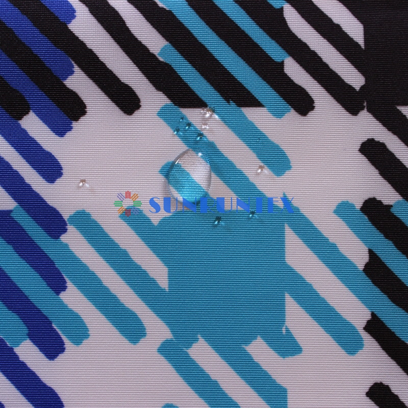 Outdoor Functional Woven Printed Nylon Taslon Fabric