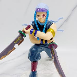 Versione da combattimento demone <span class=keywords><strong>Slayer</strong></span> <span class=keywords><strong>Kimetsu</strong></span> No <span class=keywords><strong>Yaiba</strong></span> che combatte Uzui Tengen auto Crnament figure giocattolo Anime - Product Image 2