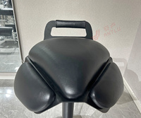 Tabouret dynamique à mouvement oscillant, siège ergonomique actif pour bureau avec hauteur réglable, mobilier de bureau