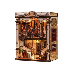 Modèle miniature de la Dream Opera House à construire soi-même, kit en bois à l'échelle 1:12 pour adultes et adolescents, objet de collection d'architecture - Product Image 2