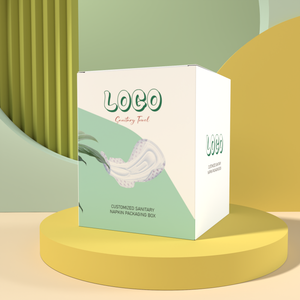 Caja de papel de servilleta sanitaria desechable respetuosa con el medio ambiente, caja biodegradable de algodón suave voluminoso, caja de servilletas sanitarias <span class=keywords><strong>para</strong></span> mujer - Product Image 3