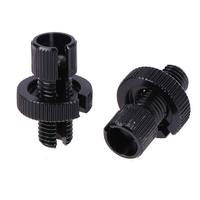 Ajustador Universal de Cable de Freno y Acelerador para Motocicleta de Aluminio, Tornillo M10, Ajustador de Cable de Embrague para Moto