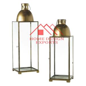 2025 Sale Decorative Brass Candle <b>Lantern</b> for Indoor & Outdoor Decor New Design Modern Antique <b>Gold</b> Candle Hanging <b>Lantern</b> - Product Image 2