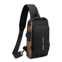 Bolsos de Hombro Marksman 2024 con Carga USB para Hombre, Mochila Antirrobo para Ciclismo al Aire Libre, Bolsos de Hombro de Diseñador para Hombre