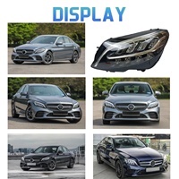 Classe C W205 C180 C200 C300 C63 2017-2019 phare LED OEM 2059063306 2059063406 système d'éclairage automatique de lampe avant de voiture pour Benz