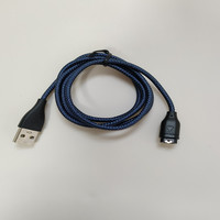 Cable de Carga Rápida Tipo C para Reloj Inteligente, Escáner de Código de Barras, Cable de Datos USB Trenzado de Nailon, Garmin Fenix 5 5S 5X, Impresora IOS, 1M
