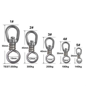 Connecteur de matériel en acier inoxydable, pivots, matériel pour pêcher le thon, la mer, pièces - Product Image 4