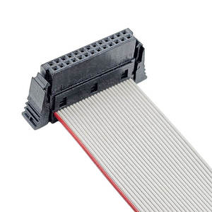 Custom 26Pin SDC Connector 1.27mm Pitch IDC Locking Mechanisms Socket <b>Terminal</b> for Male/Female Grey Flat Ribbon Cable with Board - Product Image 3