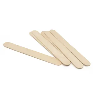 Gậy Da Scrubber Mặt Spatulas Vẻ Đẹp Chuyên Nghiệp Tẩy Lông Bằng Gỗ OEM/ODM Gỗ Bạch Dương Gỗ