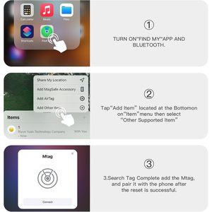 HONGTOP H <b>GPS</b> Tracker Mini Car <b>Device</b> Real Time Tracking Waterproof Bluetooth Automotive Use With Find My iOS - Product Image 6