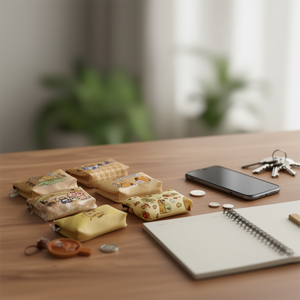 Portamonete Capibara 11.5x9cm, Portafoglio con Cerniera Cartoon, Mini Portachiavi Unisex in Microfibra e Pelle Sintetica - Product Image 3