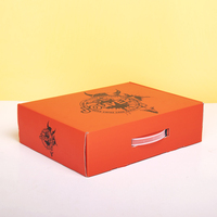 Fournisseur doré Boîte à gâteau en carton ondulé avec logo personnalisé Boîte cadeau en papier carton couleur avion avec gaufrage Chine Vente en gros