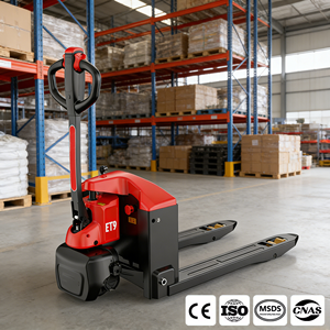 Empilhadeira Elétrica Manual 1.5T/2T com Bateria de Chumbo-Ácido para Manuseio - Product Image 1