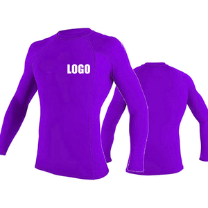 เสื้อคอมเพรสชั่นน้ำหนักเบาสำหรับผู้ชาย เสื้อผ้ากีฬาฟิตเนส OEM เสื้อกีฬาคอมเพรสชั่นผู้ชาย แห้งเร็ว ชุดกีฬาคอมเพรสชั่น - Product Image 3