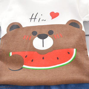 เสื้อผ้าเด็กขายส่ง กางเกง เสื้อการ์ตูน เสื้อผ้าเด็กผู้ชายวัยรุ่น ชุดเสื้อผ้าสองชิ้น - Product Image 3