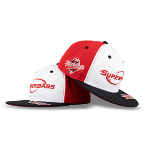 Gorra Deportiva Ajustada de Seis Paneles con Bordado Plano de Lana Acrílica Personalizada TCAP China para las Cuatro Estaciones - Product Image 1