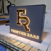 Boîte à lumière publicitaire Big Led Signes 3d Lettre Signe de mariage Acrylique Étanche Lightbox