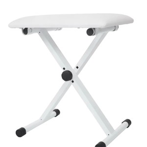 <span class=keywords><strong>Taburete</strong></span> <span class=keywords><strong>Blanco</strong></span> para Teclado Electrónico, Plegable, Portátil, en Forma de X, Altura Ajustable, para <span class=keywords><strong>Piano</strong></span> Individual, Venta al Por Mayor - Product Image 3